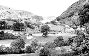 Cader: Corris, Village and Cader Idris c1960