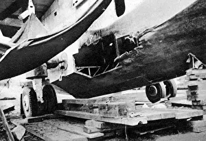 Dangu: Corsair flying boat damage