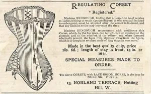 CORSET ADVERT