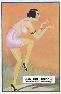 Girdle: CORSET BELT - circa 1929