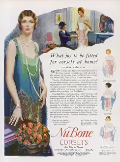 Girdle: CORSETS AT HOME 1925