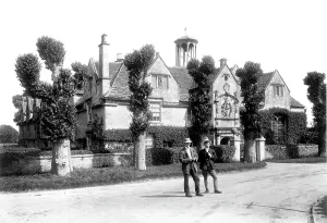 Almshouses: Corsham, Almshouses 1906