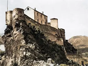 Barnaby (colourised): CORSICA/CORTE/CITADEL