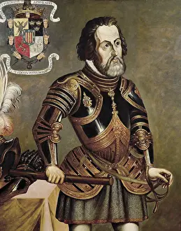 Chapultepec: CORTES, Hernan (1485-1547). Spanish conqueror