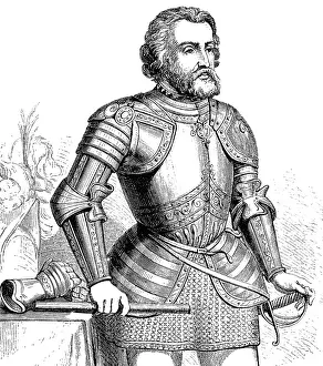 Concepcion: Cortes, Hernan, 1485 - 2.12.1547, Spanish conquistador