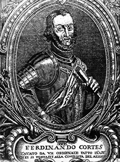 Cortes, Hernan, 1485 - 2.12.1547, Spanish conquistador