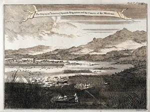 Rout: Cortes on Mexico Lake