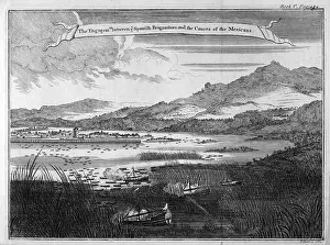 Rout: Cortes on Mexico Lake