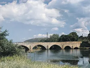 Atcolourisedpic: CORWEN BRIDGE
