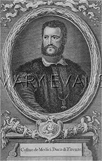 Correctly: COSIMO I DE MEDICI