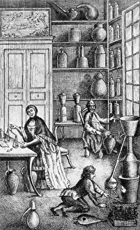 Scents: cosmetics, perfume, laboratory for scents distillery