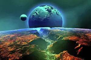 Rift: Cosmic landscape on another planet