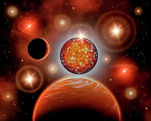 Concentric: A cosmic place within a nebula where stars and planets are ?