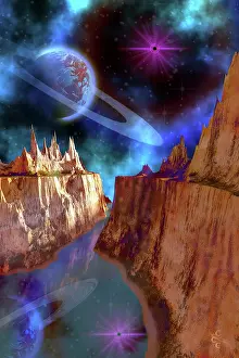 Flare: Cosmic seascape on another world