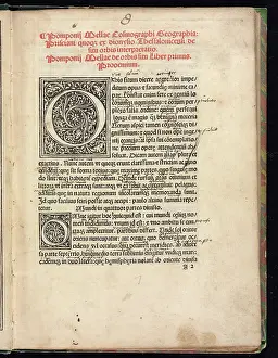 Pomponius: Cosmographia, by Pomponius Mela