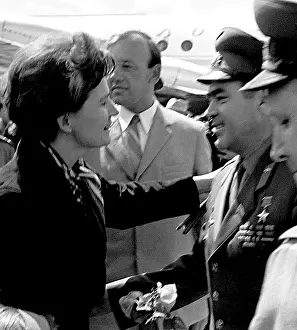 Andriyan: Cosmonaut A Nikolayev and his wife