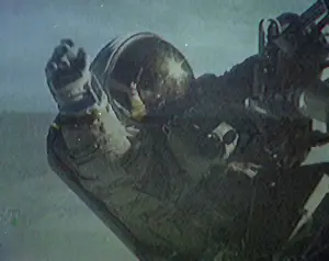 Cosmonaut: Cosmonaut performing extravehicular activity, 1998