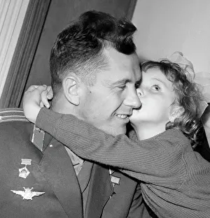 Natasha: Cosmonaut P.R. Popovich with his daughter