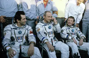 Dzhanibekov: Cosmonauts Alexander Ivanchenkov, Vladimir Dzhanibekov