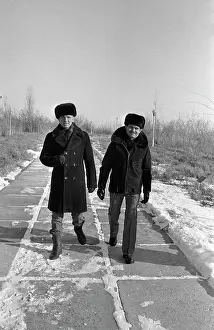 Examination: Cosmonauts Anatoly Berezovsky and Valentin Lebedev