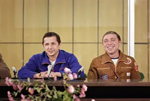 Volkov: Cosmonauts Viktor Savinykh and Aleksandr Volkov, 1985
