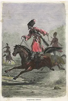 Whips: COSSACK RIDES STANDING