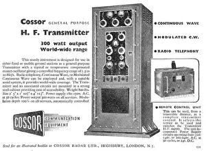 Cossor: Cossor 300 Watt HF Transmitter