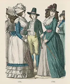 Directoire: Costume 1791-1792