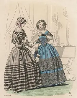 Flounce: Costume 1844