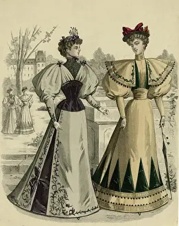 Toque: Costume of 1890s