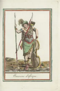 Eurocentric: Costume of an African Amazon warror