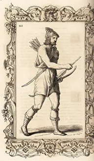 North Africa: Costume of an African man, 16th century