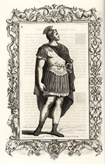 Breastplate: Costume of an ancient Roman infantryman