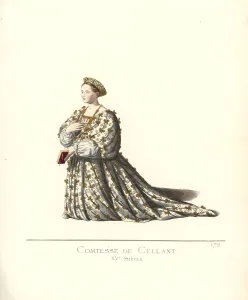 Bianca: Costume of Bianca Maria, Countess of Cellant, 15th century