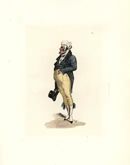 Redingote: Costume of a bourgeois man