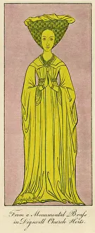 Padded: Costume - Brass of 15th century