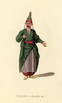 Regency Era: Costume of the confectioner to the Sultan's Palace