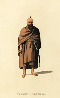 Octavian Dalvimart: Costume of a Dervise or Dervish man of Syria