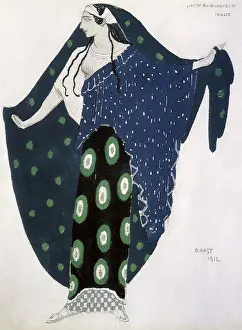 Bakst: Costume design by Bakst, Ida Rubinstein, Helene de Sparte