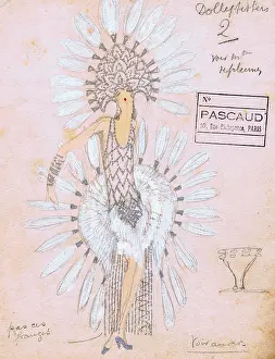 Oiseau: Costume design for the Dolly Sisters