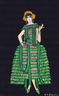Tiered: Costume design by Gertrude A. Johnson