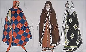Annunzio: Costume designs by Bakst