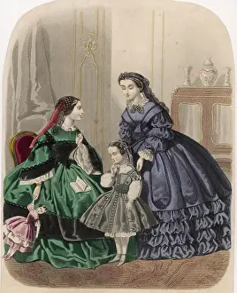 Bouillons: Costume - Doll 1859