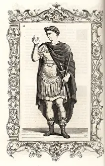 Breastplate: Costume of an emperor of ancient Rome