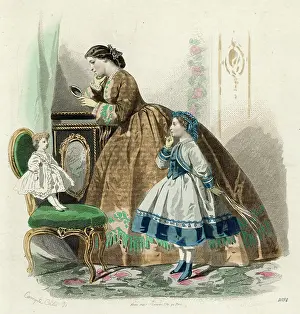 Waistcoat: Costume February 1864