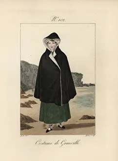 Lante: Costume of Granville This cape is called a
