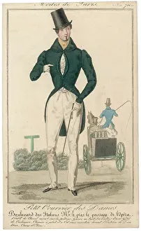 Gigot: Costume - Green Coat 1830