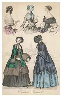 Plait: Costume January 1849