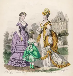 Polonaise: Costume July 1869