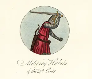 14th Century: Costume of a knight of the 14th century